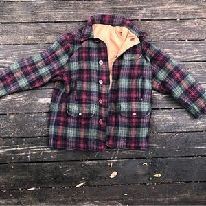 Reversible wool flannel Tommy Hilfiger jacket